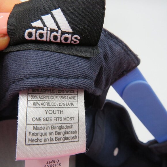 Adidas Hat Youth Memphis Grizzlies Snapback Cap Embroidered Spellout Bear Bill - Picture 8 of 10